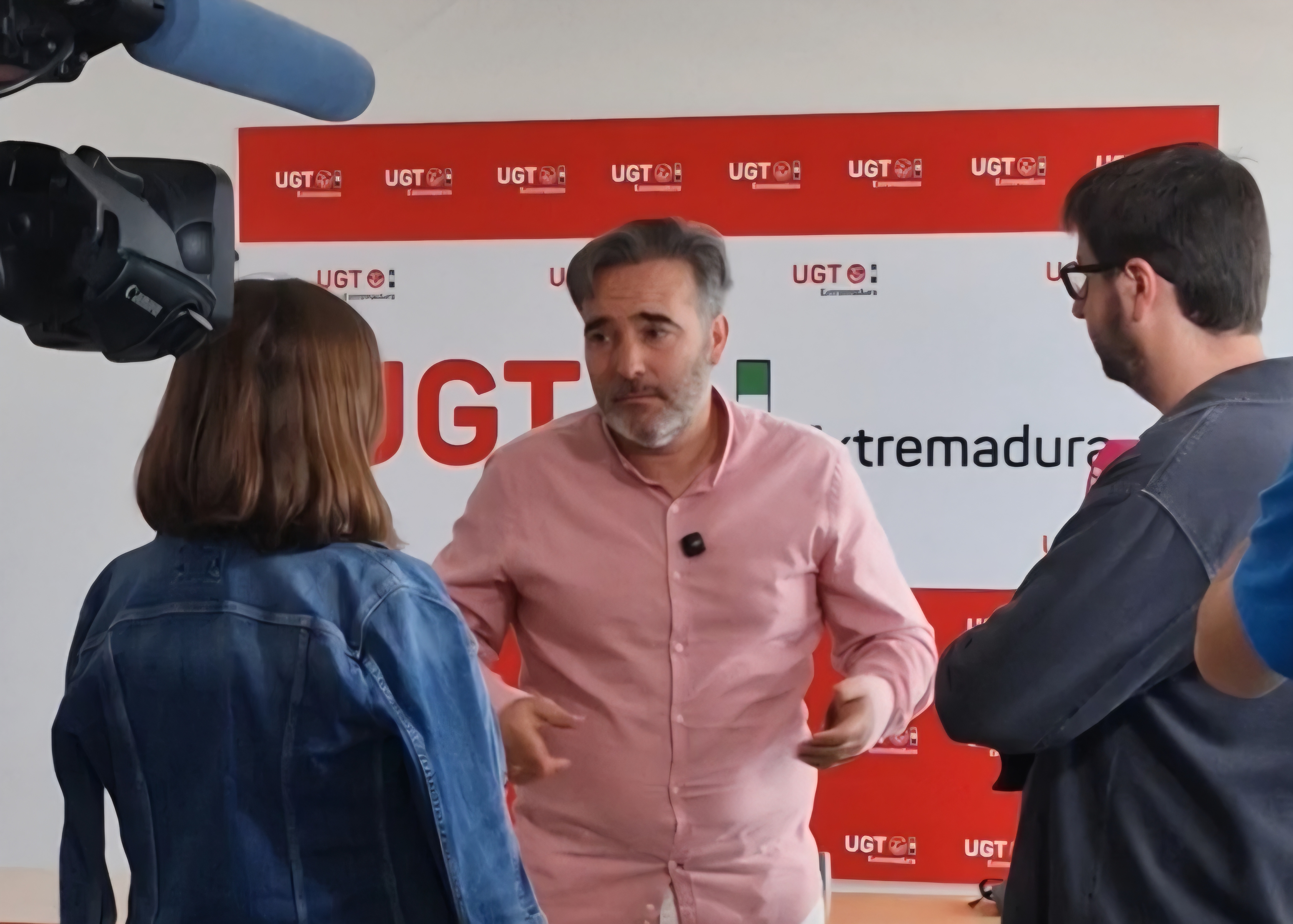 Francisco Morcillo, secretario de Política Institucional y Empleo de UGT Extremadura.