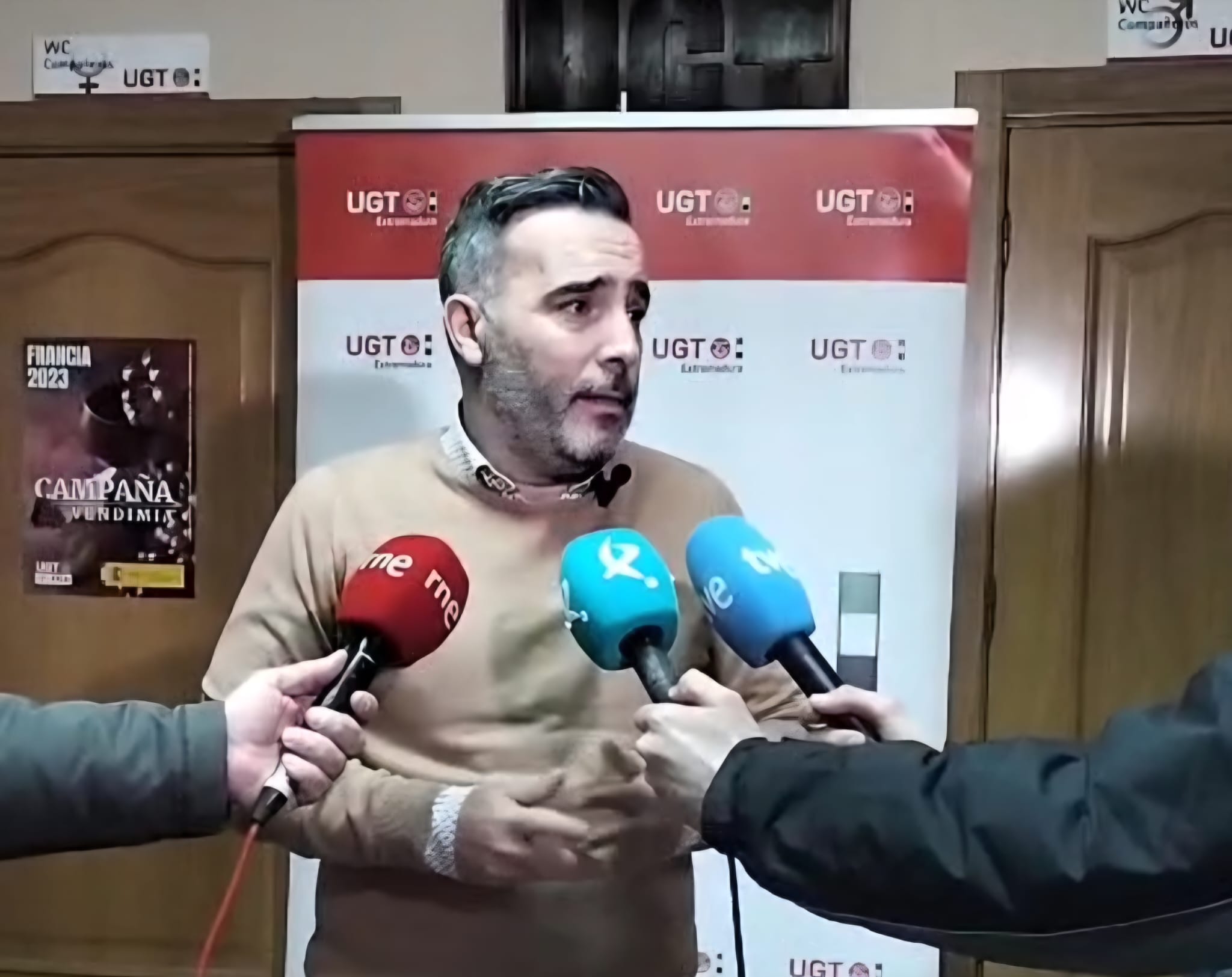 Secretario de Política Institucional y Empleo, Francisco Morcillo.