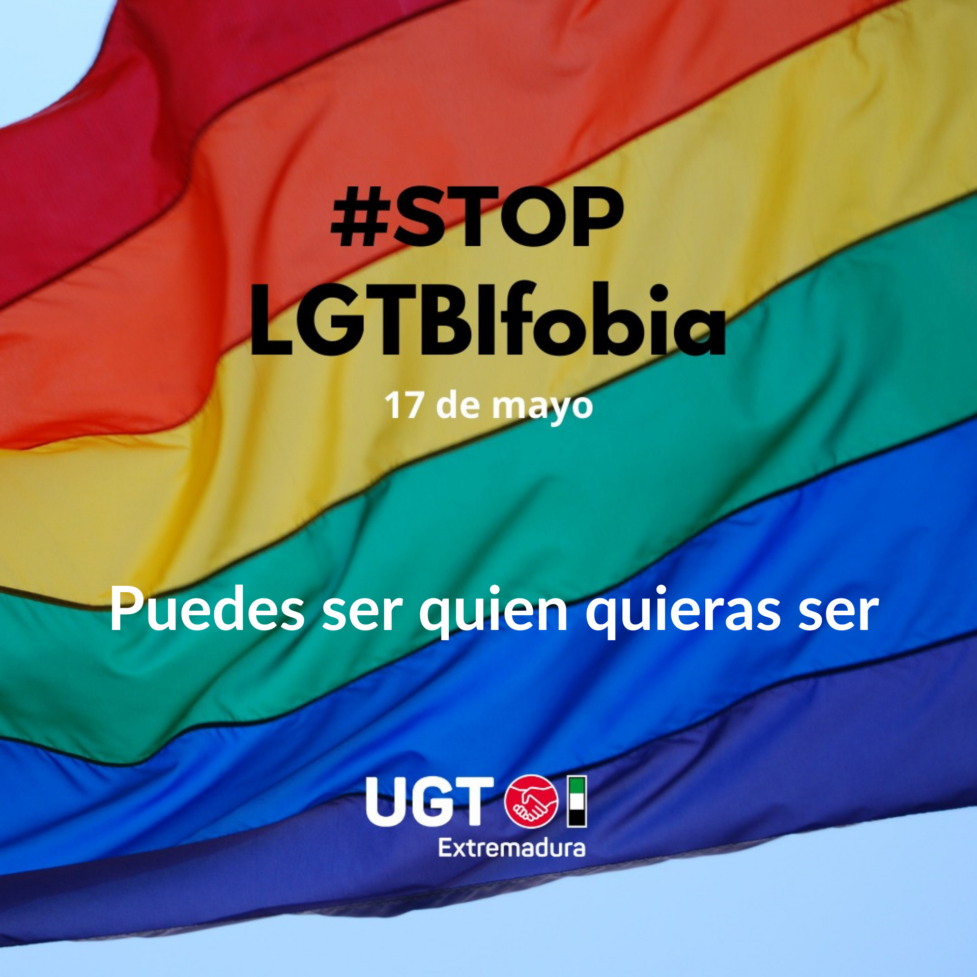 UGT dice STOP a la LGTBIfobia 