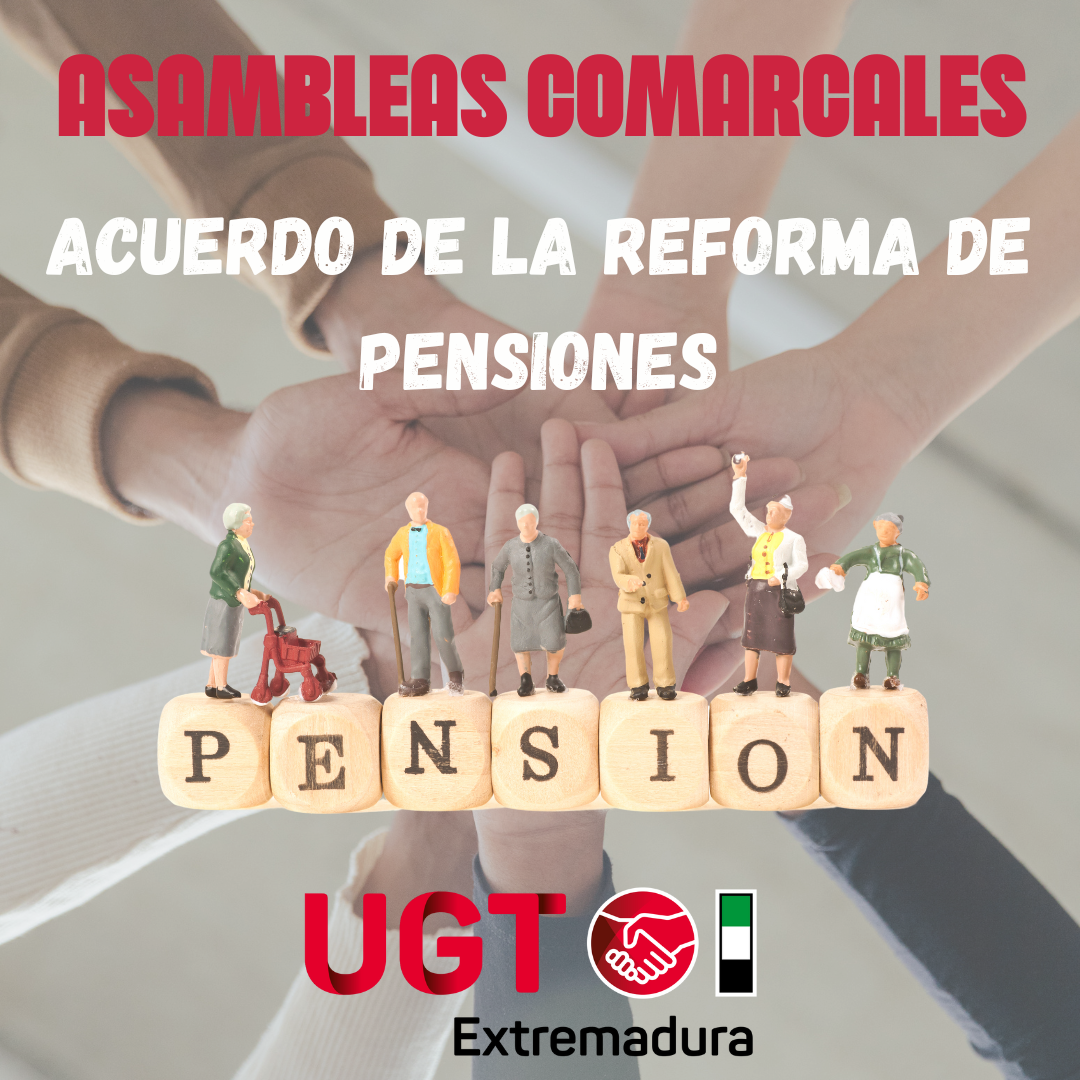 Asambleas Comarcales sobre las Pensiones