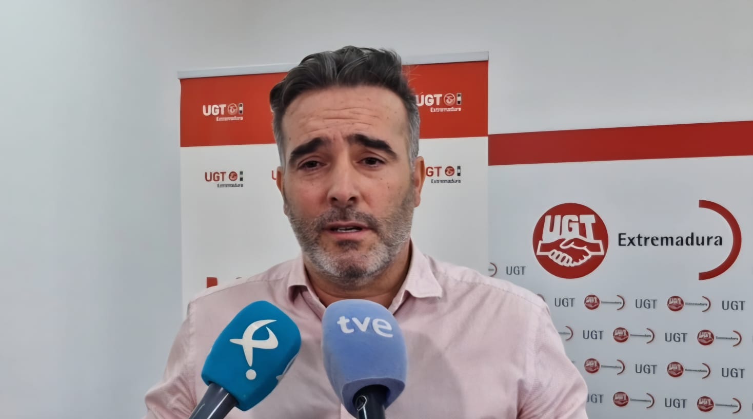 Francisco Morcillo, secretario de Política Institucional y Empleo de UGT Extremadura.