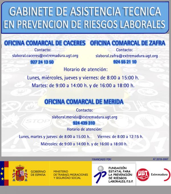 Gabinete de asistencia técnia en PRL